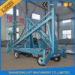 Hydraulic Mobile Articulated Trailer Mounted Boom Lift with Battery / Diesel Power Source