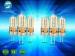 Dimmable G4 Light Bulb LED Corn Crystal Lamp Lighting Silicone Body 95Lm / W