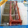 CE 5.5m Vertical Hydraulic Elevator Lift with Guide Rail Checkered steel plate Platform