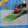 Mobile Hydraulic Adjustable Container Loading Ramps with 0.9m - 1.8m Lifting Height