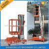 Single Four Mast Aluminum Alloy Aerial Work Platform Lift For Aerial Work CE Hydraulic