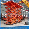 Double Heavy Duty Stationary Hydraulic Scissor Lift for Cargo Moving