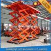 Double Heavy Duty Stationary Hydraulic Scissor Lift for Cargo Moving