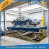 Garage Car Lifting Portable Scissor Car Lift with Anti skid Checkered Plate 3 tons Loding 3m Height