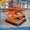 3 m 2 ton Mid Rise Stationary Hydraulic Scissor Lift with 220V / 380V Power Optional