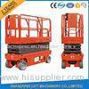 Small Mobile Electric Hydraulic Lift Table for Rental / Material Handling / Aerial Work