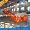 Portable Corrugated Steel Container Loading Ramps for Truck / Warehouse Unloading