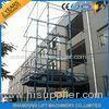Vertical 4 Post Car Hydraulic Elevator Lift for Home Garage 800kg Lifting Capacity