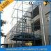 Vertical 4 Post Car Hydraulic Elevator Lift for Home Garage 800kg Lifting Capacity