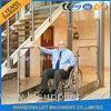 Wheelchair Hydraulic Platform Lift with Powder Coating Stainless Steel / Aluminum Alloy Material