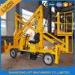 Automatic 4 Wheels Articulated Vehicle Mounted Boom Liftfor 8m - 14m Aerial Work