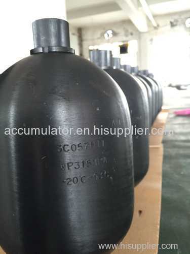 MINI BLADDER TYPE HYDRAULIC ACCUMULATOR VOLUME 2 LITER