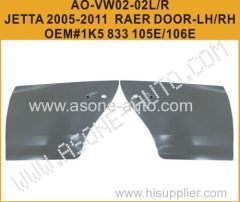 VW JETTA A5 Rear Door For Iron Door Panel Replacement