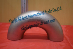 180 degree stainless steel elbows long radius