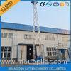 Hydraulic Mobile Telescopic Ladder Aerial Work Platform Lift With 150kgs Loading 19m Height