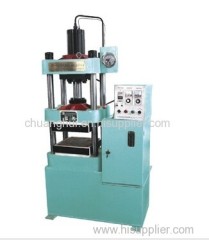 Best-selling Vertical manual thermosetting four-column hydraulic press