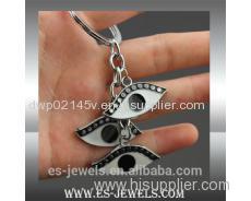 Eye Style Fashion Alloy Metal Keychains Factory Manufacturer In China ESK024