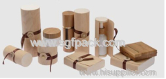 bamboo cosmetic cosmetic container bamboo wooden packaging glass inner lotion bottle glass cream jar