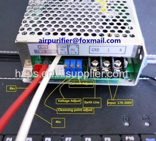 The High Voltage Power Supply for electrostatic precipitator