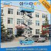 Electric Telescopic Aerial Work Mobile Scissor Lift Trucks CE 4m -14m 300kg 500kg Load weight