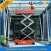 Battery Powered Self Propelled Scissor Lift Platform for Aerial Installation / Maintenance Working