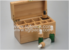 eco-friendly wood bamboo cosmetic packaging