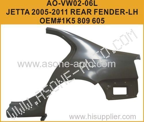 Auto Rear Fender For VW Jetta A5