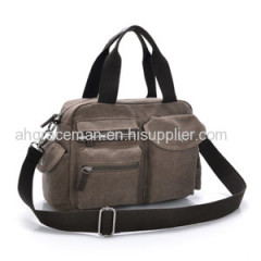 vintage men canvas handbag