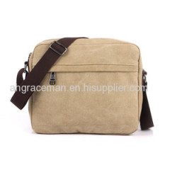 men canvas messenger bag