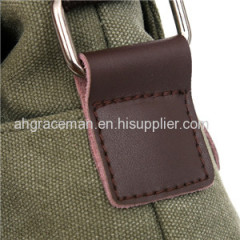 men canvas messenger bag