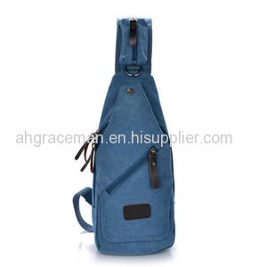 men canvas sling bag