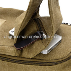 men canvas sling bag