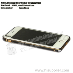 Golden Color Iphone 6 Mobile Phone Camera Used In Private Cards Game Phone Scanner