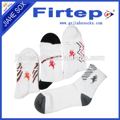 Classical terry bottom sport socks running socks