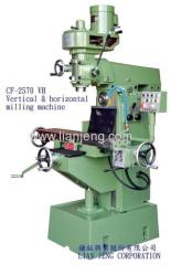 Vertical horizontal milling machine