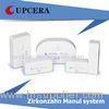 High Translucency Zirconia HT White Blank Manual System 1400Mpa Bending Strength