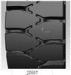 20.5/70-16 Rubber Solid Nylon Bias Ply Tire OD 986-1020 mm Industrial Forklift Tires