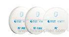 CE Yttria Stabilised Zirconia TT White Zirconium Uses In Dentistry Compatible With Amann Girrbach Sy