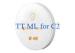 Pre Sintered Yttria Stabilized Zirconia Ceramic Top Translucent with C2
