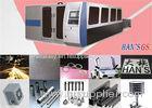 380V Metal Plate Cutting Machine for SS / CS With Fiber Laser source