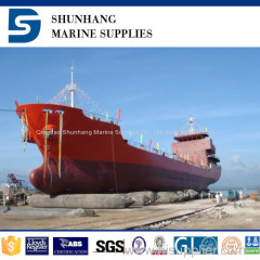 Inflatable floating salvage marine rubber airbags