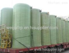 All demenssions of FRP vertical tank