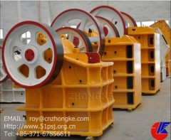 Jaw stone crusher equipment