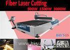 Lower Running Cost CNC Laser Cutting Machine for Aluminum / Brass Plates Cutting