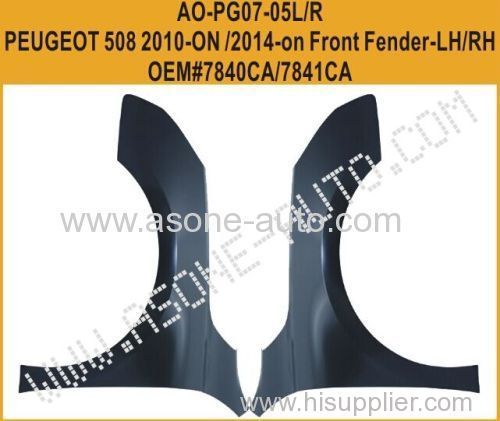 AsOne Front Fender For Peugeot 508 Car Accessories OEM=7840CA