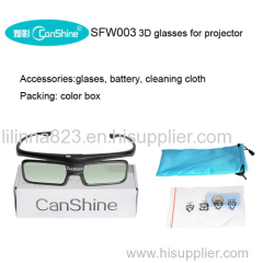 projector 3D glasses with logo