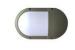Square / Round / Oval LED Outside Bulkhead Lights IK10 High Lumen Energy saving