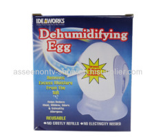 Dehumidifying egg Home Reusable Mini Ceramic Moisture Absorber Air Dry Dehumidifier Egg