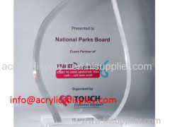 Factory cheep acrylic award trophy