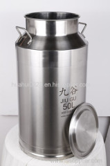 stainless steel milk pot vessel